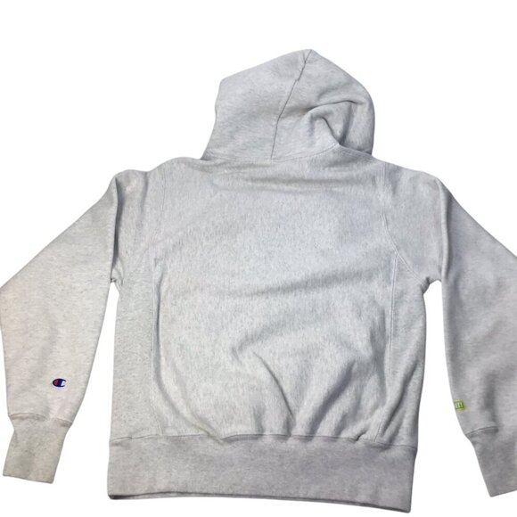 Champion Reverse Weave Big Bird Hoodie Vtg Sesame Street Sweatshirt Patch Small - Picture 6 of 9